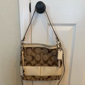 Vintage COACH Crossbody Brown Signature Bag